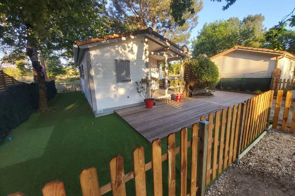 فيلا Chalet T3/Clim/Wifi/Pkg/Terrasse/15 Min Plages لا تاسْتْ دو بوك المظهر الخارجي الصورة